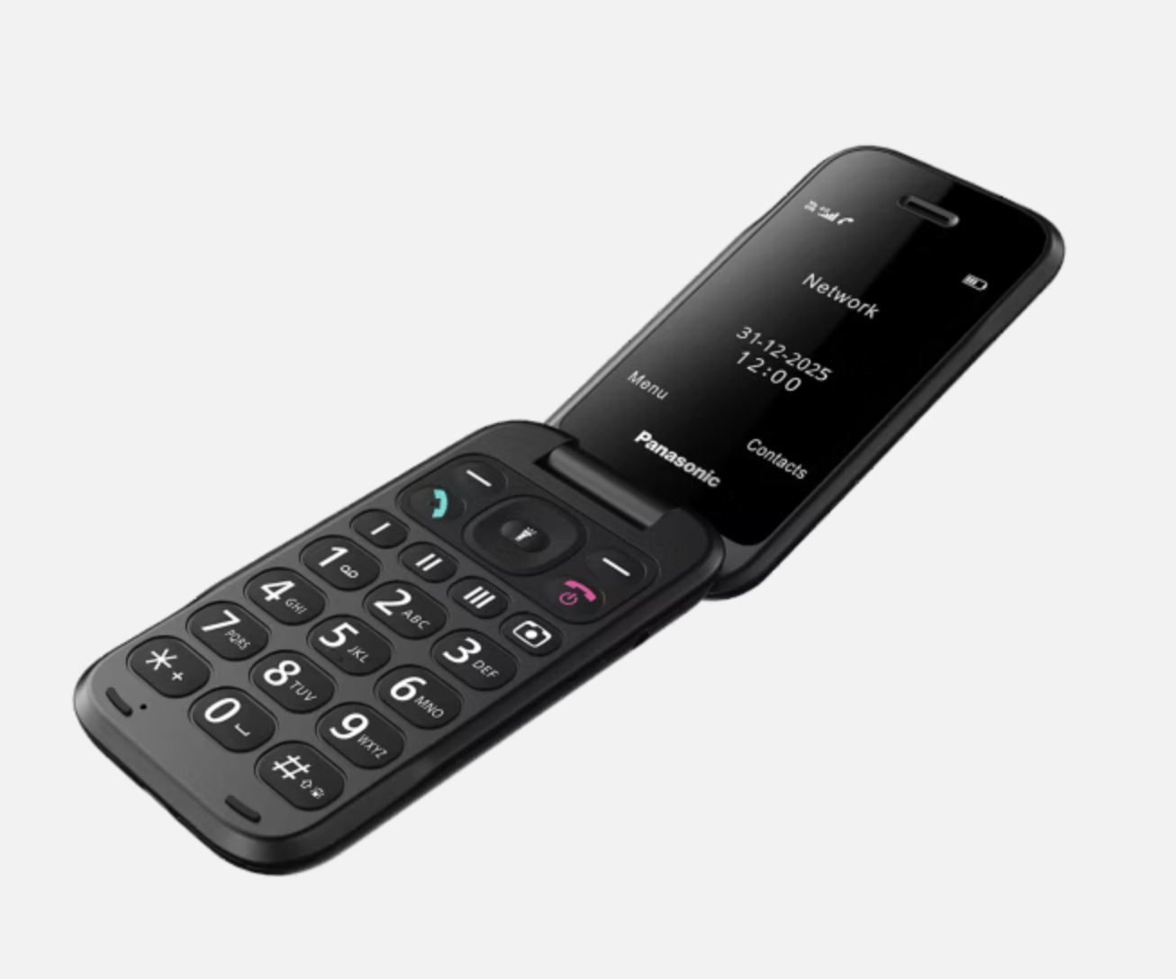 Panasonic KXTF600EXB - 4G Klapphandy Senioren