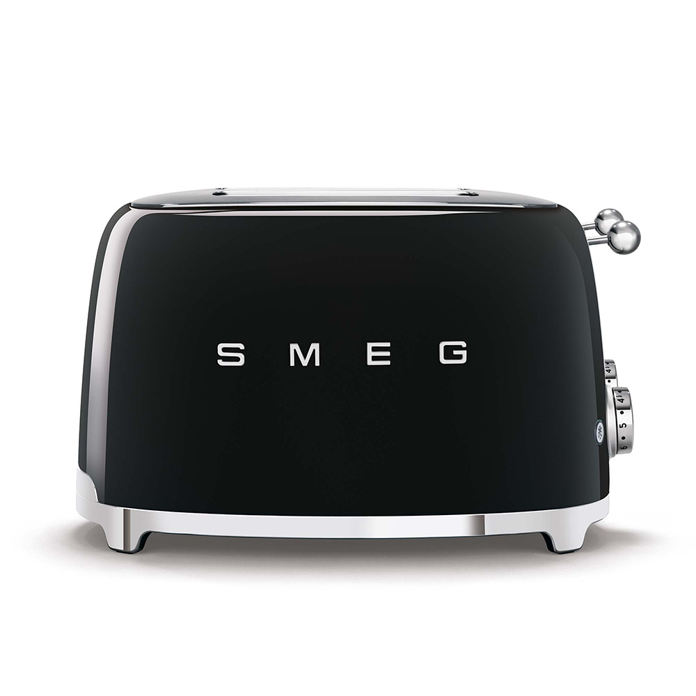 SMEG TSF03BLEU - 50's Style Toaster Schwarz