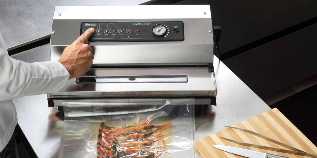 MAGIC VAC V706PK1 - Vakuumiergerät Jumbo 40 INOX