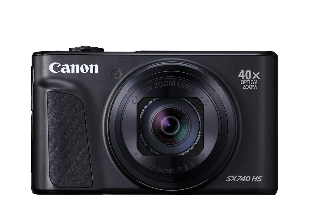 CANON POWERSHOTSX740HSLITEBLACK - Kompaktkamera 40x Zoom 4K