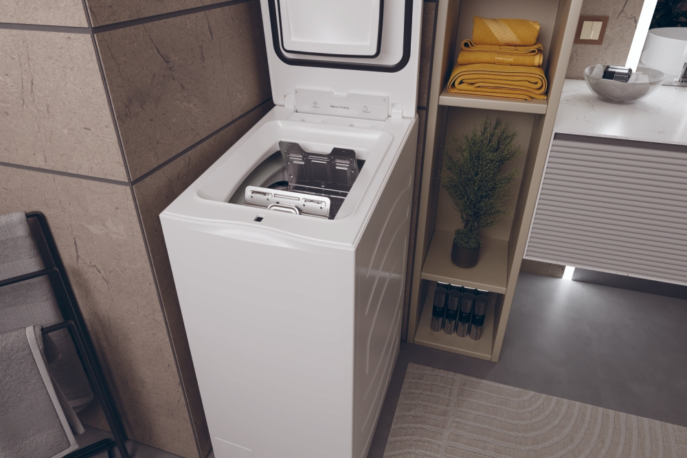 HAIER HW90BPD13386US - Toplader Waschmaschine 9kg mit Wi-Fi