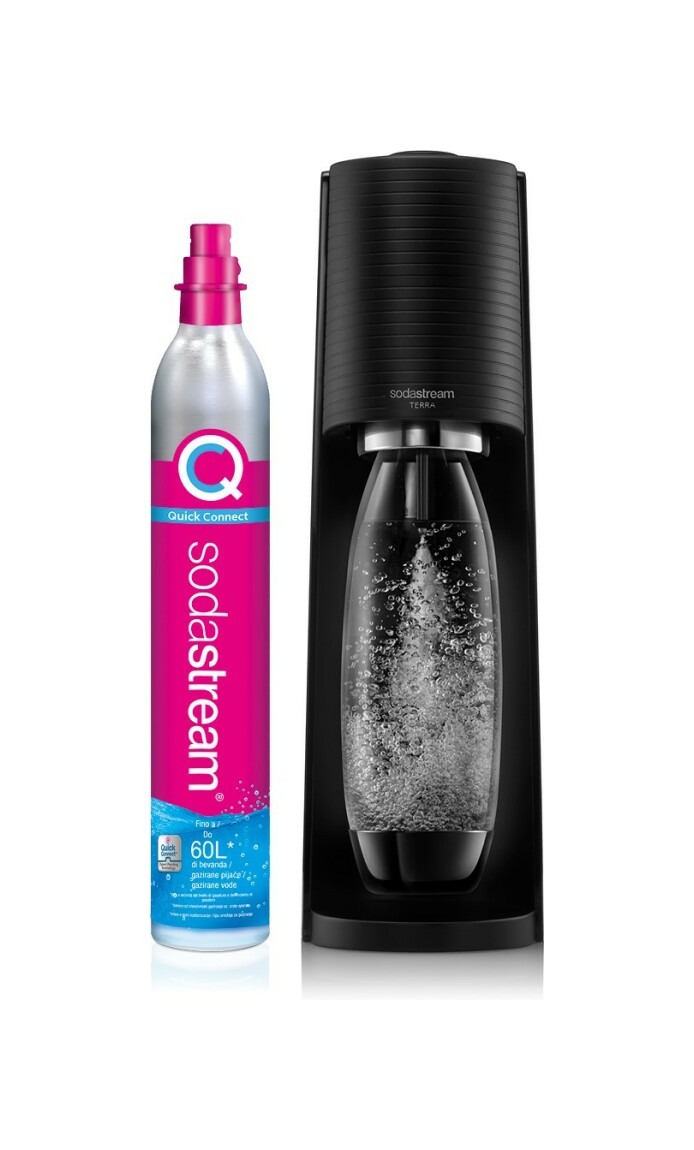 SODASTREAM 2270210 - SodaStream Terra Wassersprudler Schwarz