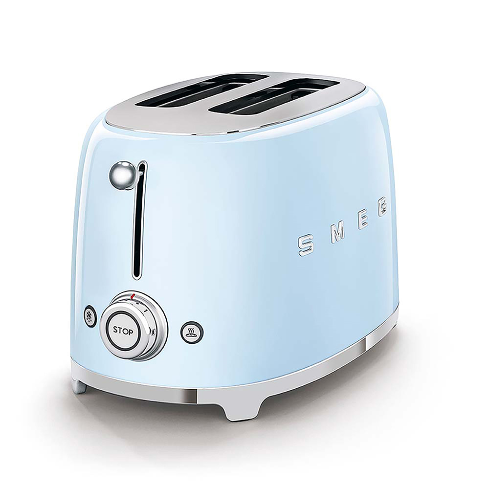 SMEG TSF01PBEU - Retro-Toaster 50er Jahre blau