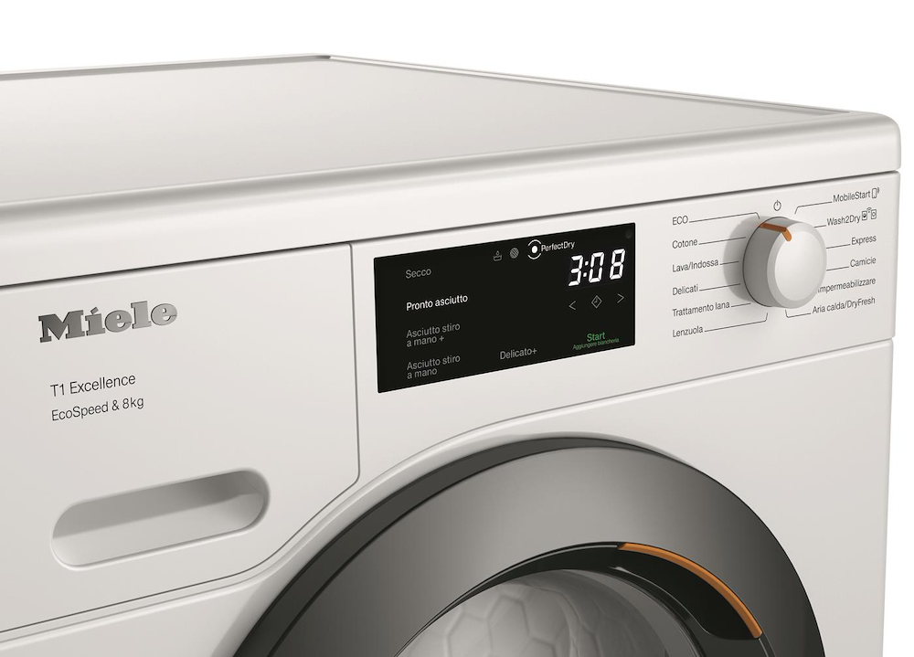 MIELE TEC645WP - Miele Trockner 8 kg Klasse A+++