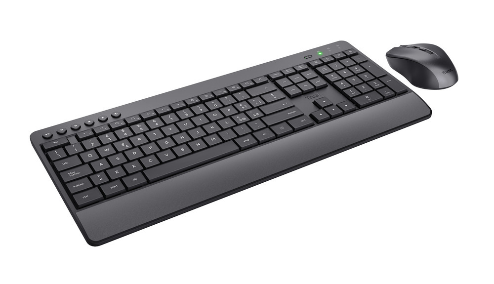 TRUST 24530 - Kabelloses Tastatur und Maus Set