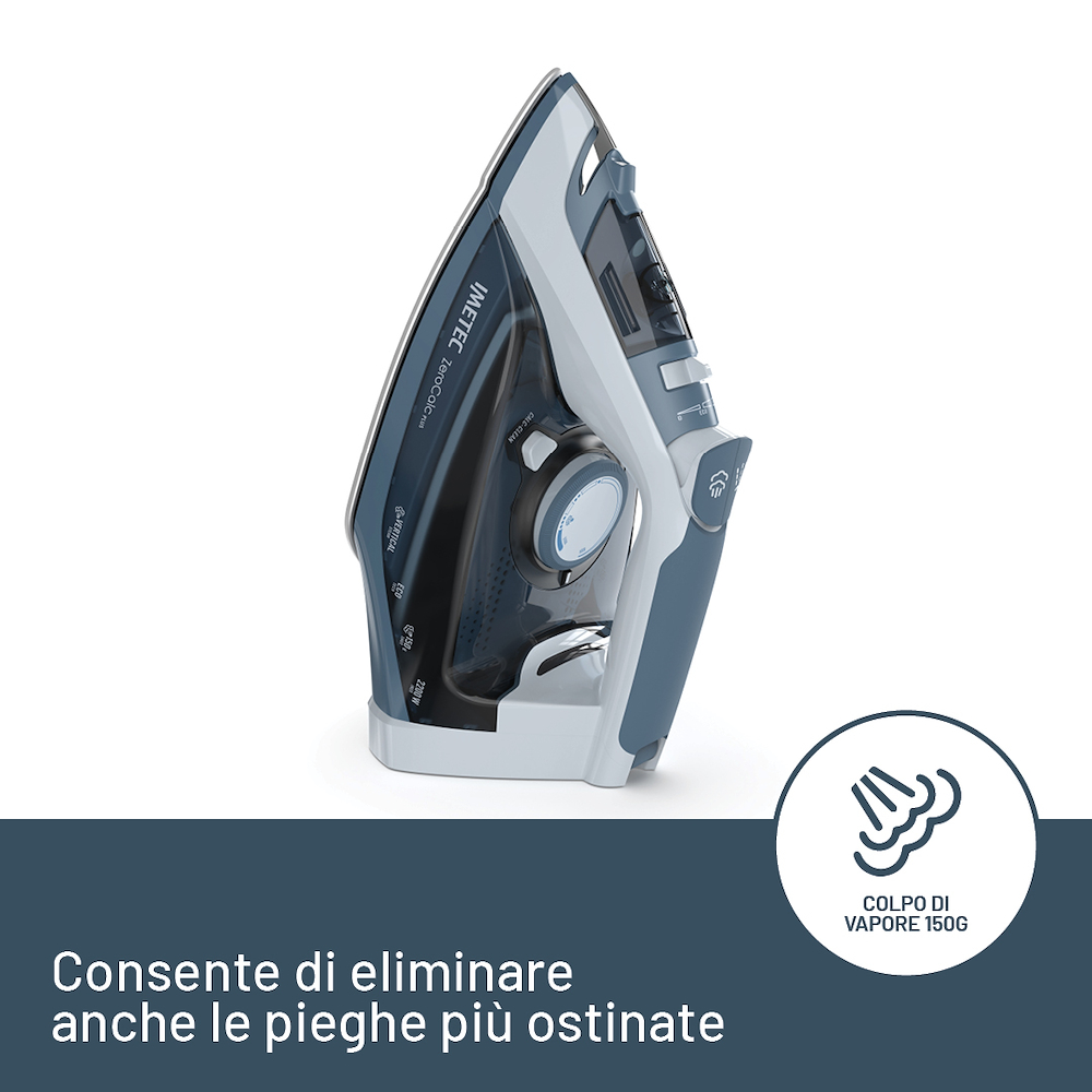 IMETEC 9052 - Dampfbügeleisen Zerocalc 2200W