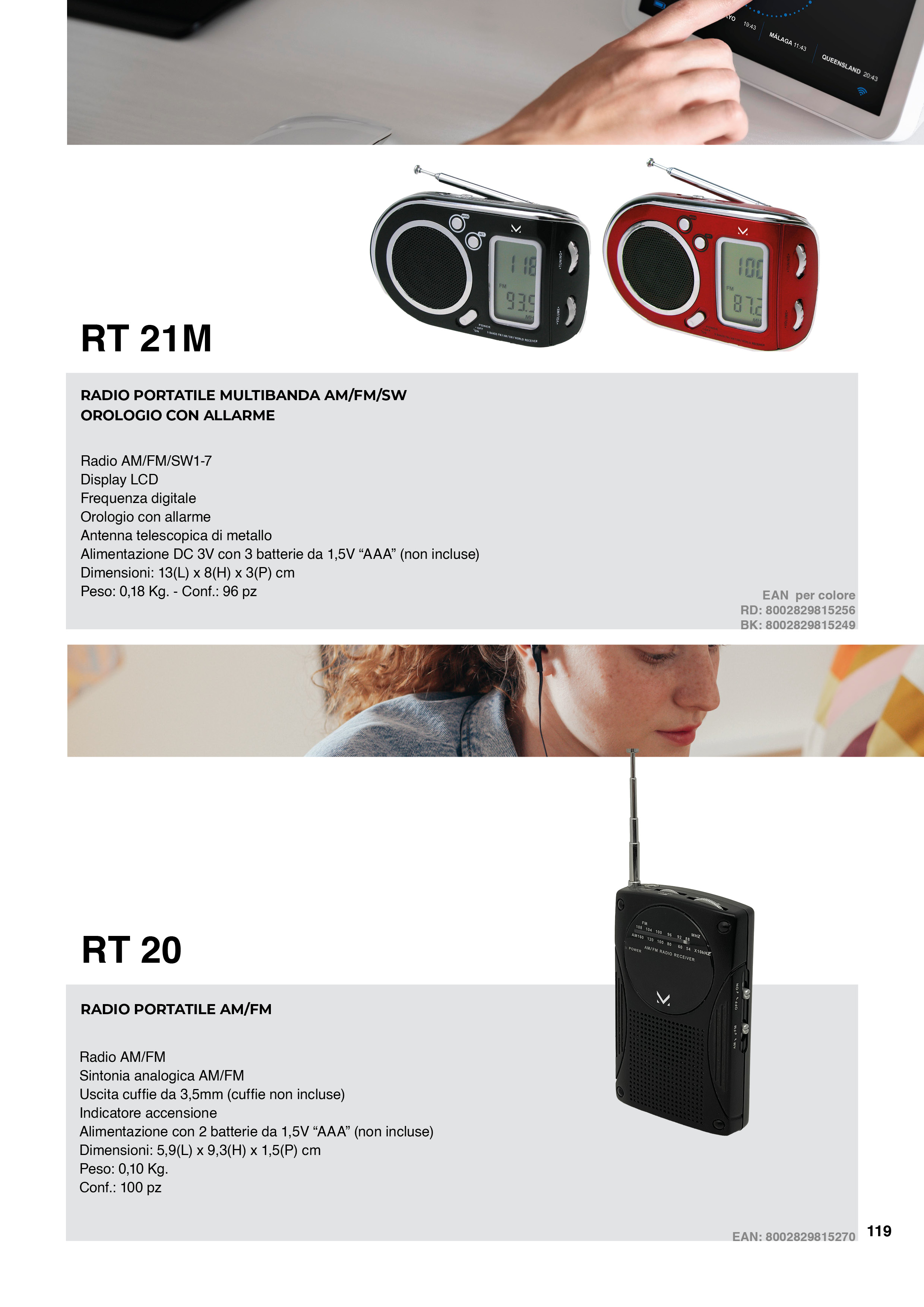 MAJESTIC RT21MRD - RT21MRD Tragbares Multiband-Radio
