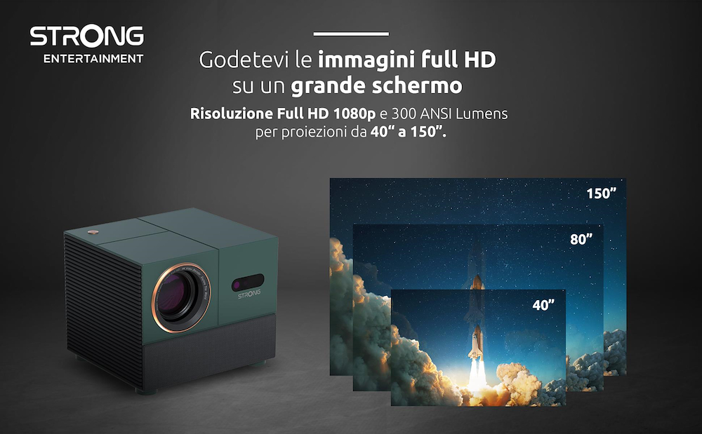 STRONG MIRA1 - LCD Beamer FHD 40-150"