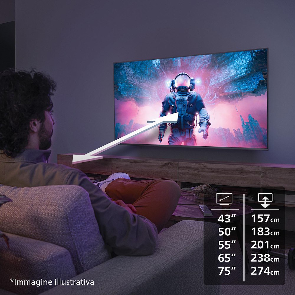 PHILIPS 43PUS7810 - 43" QLED 4K Smart TV