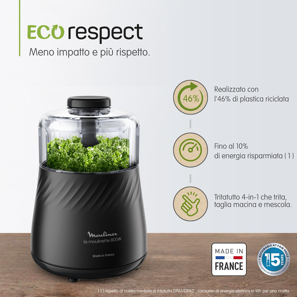 MOULINEX DP7108 - Multizerkleinerer 800W umweltfreundlich