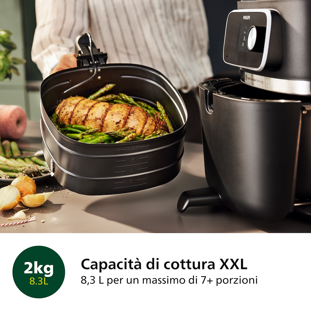 PHILIPS HD9880 - Heißluftfritteuse Serie 7000 8,3L