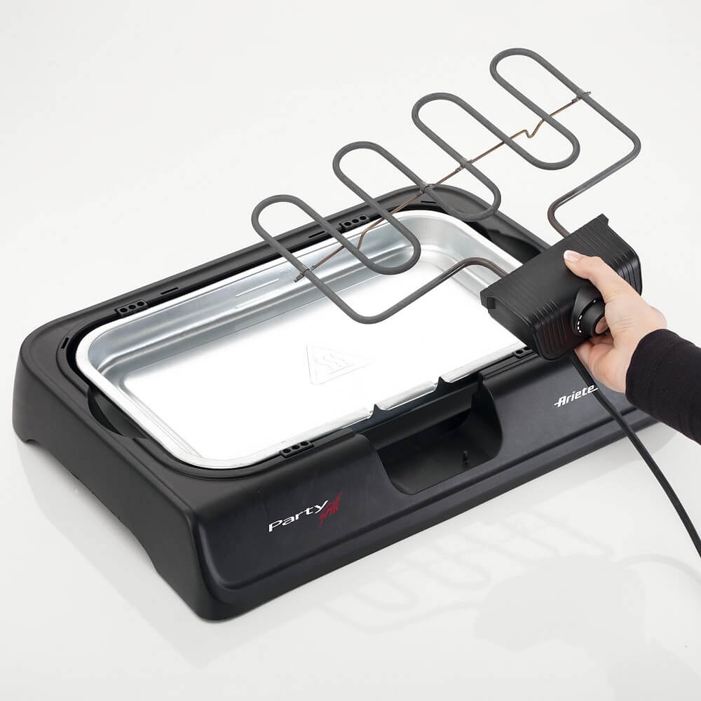 ARIETE 723 - Ariete 723 Elektrogrill Party Grill Schwarz