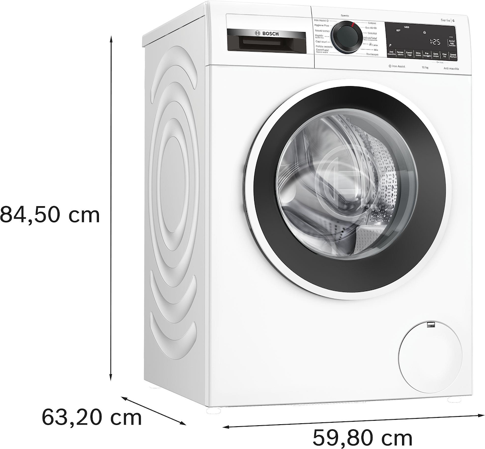 BOSCH WGG254Z8II - Bosch Serie 6 Waschmaschine 10 kg 1400 U/min