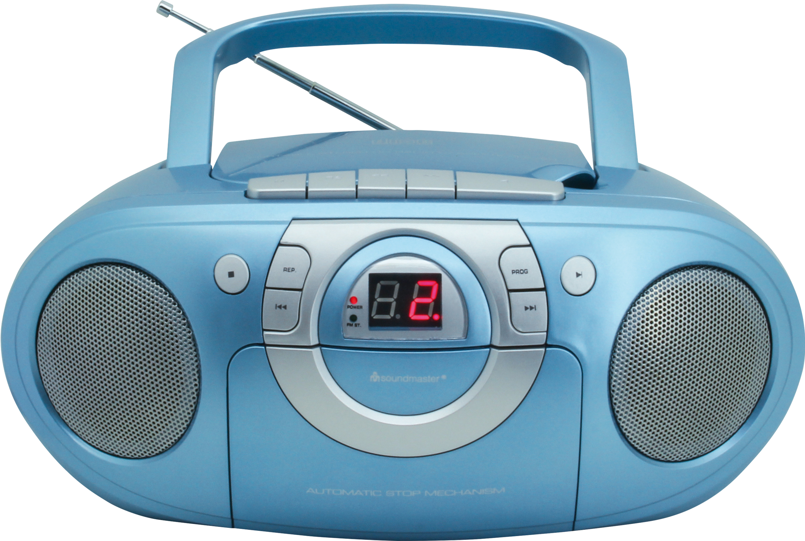 SOUNDMASTER SCD5100BL - CD-Boombox mit Kassette