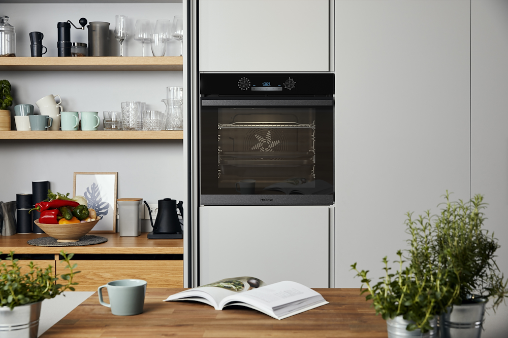 HISENSE BSA65226AB - Multifunktionsofen 60cm mit 77L