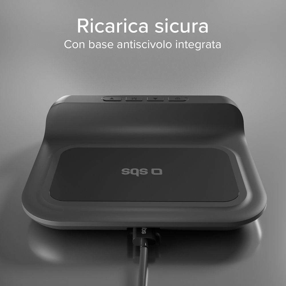 SBS TEWIRCLOCK - 2 in 1 Wireless Wecker