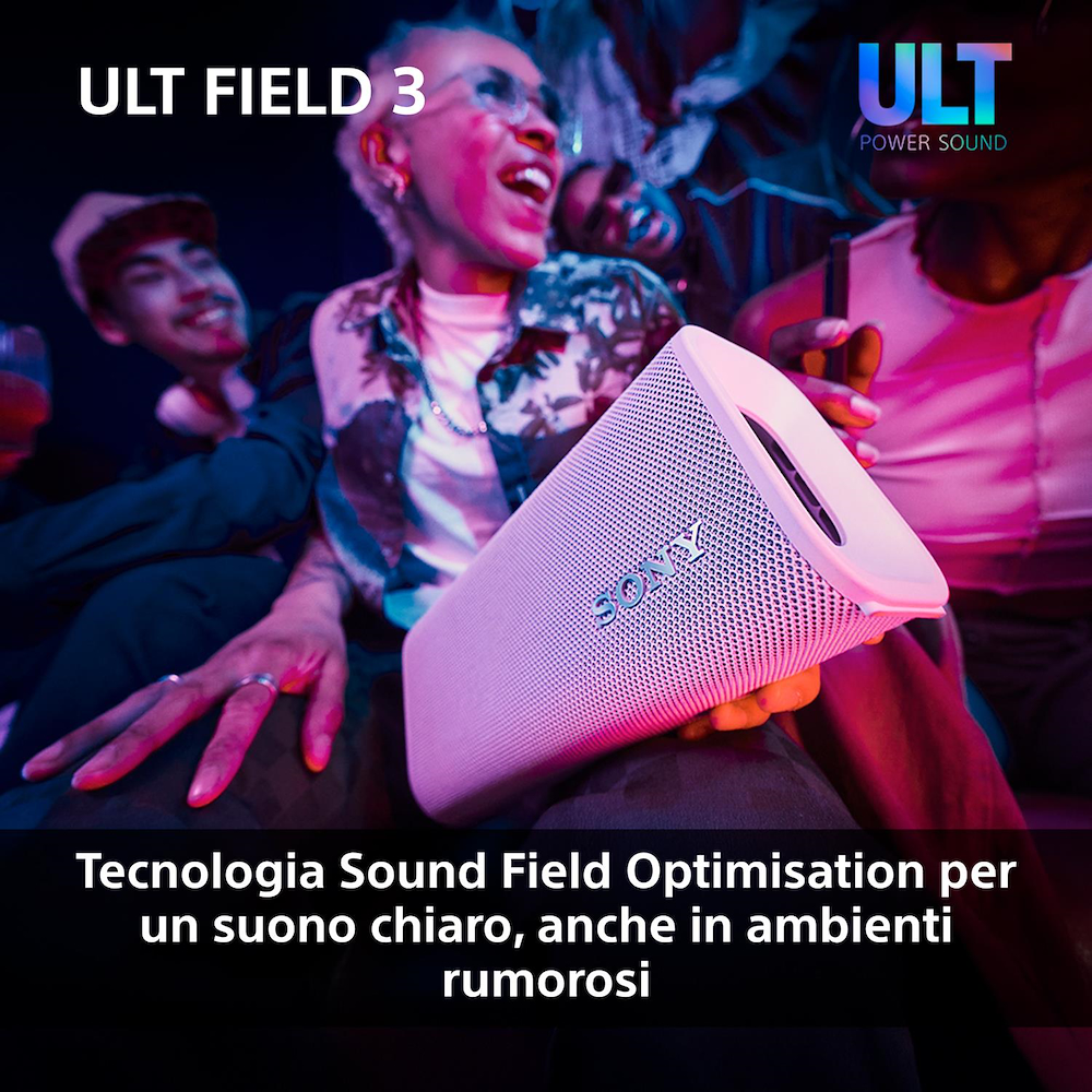 SONY SRSULT30W - Tragbarer Bluetooth Lautsprecher IP67