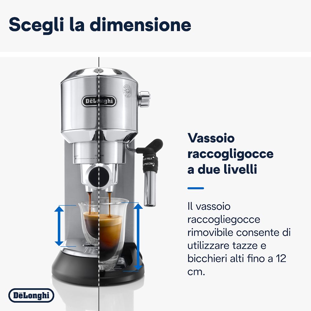 DE LONGHI EC685M - Espressomaschine DEDICA EC685.M