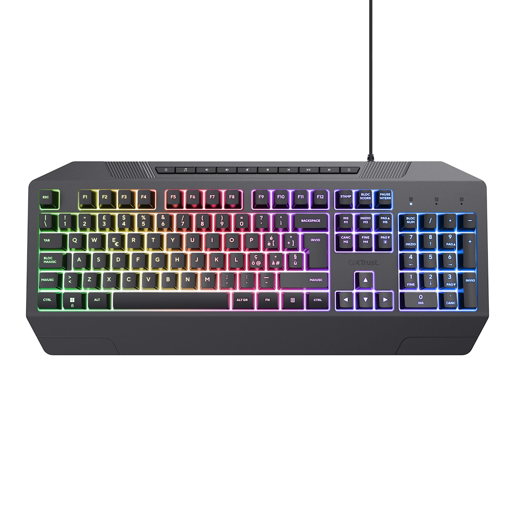 TRUST 24723 - Trust GXT 836 Gaming Tastatur