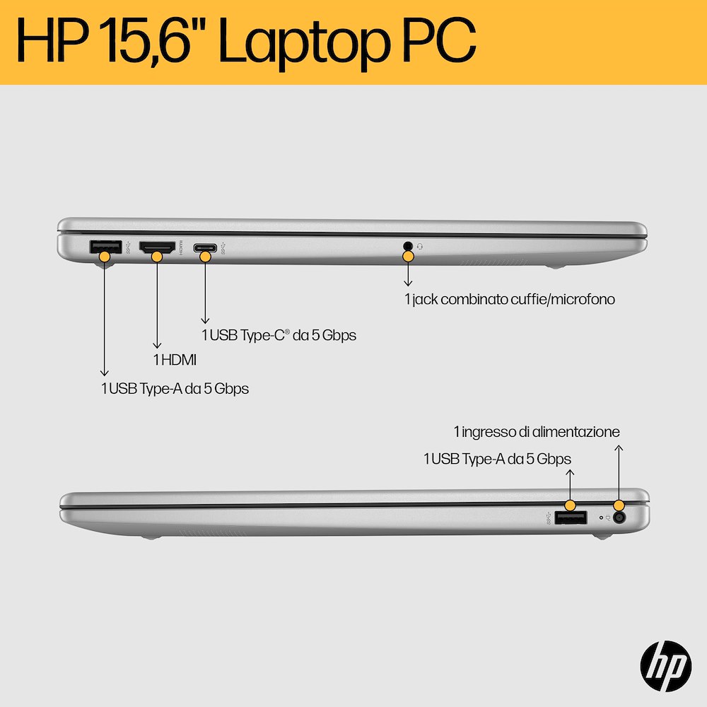 HP D13HHEA - Laptop 15.6" mit AMD Athlon™