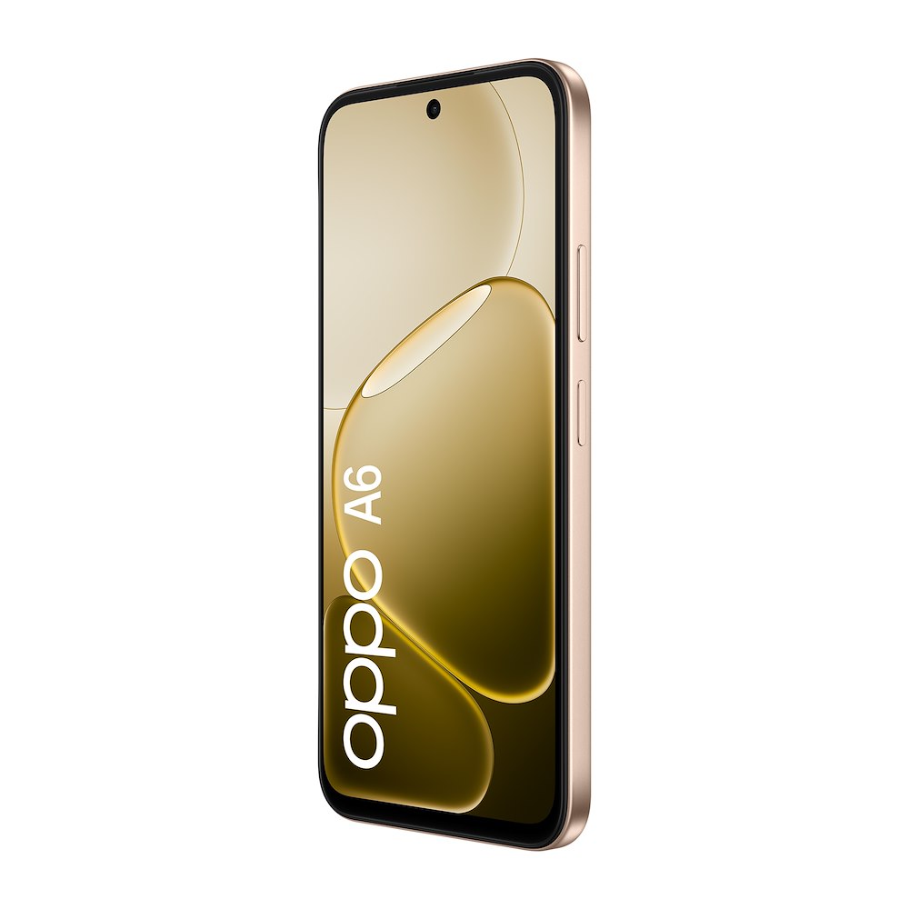 OPPO A6AURORAGOLD - AI Smartphone mit Doppelkamera 50MP