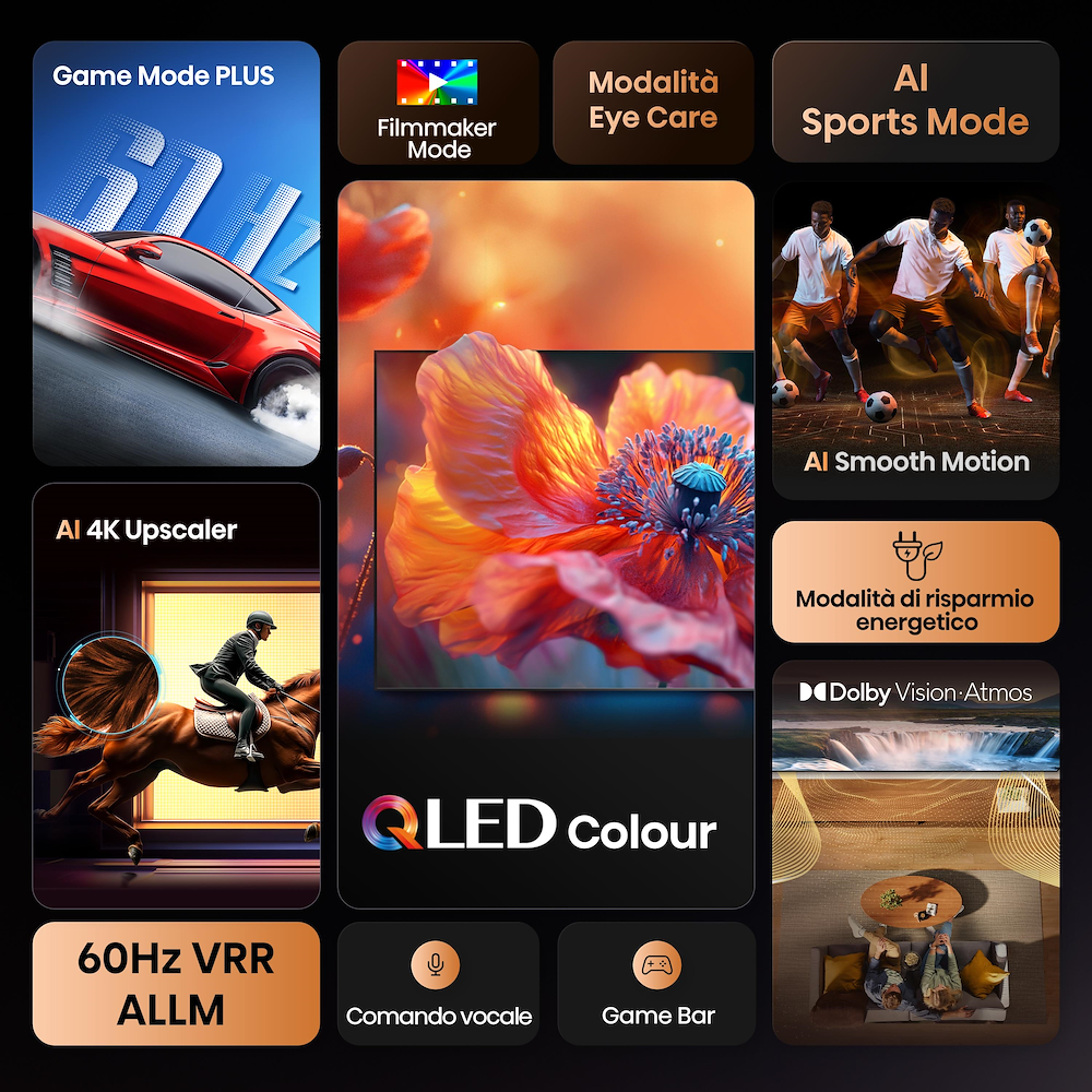 HISENSE 65E79Q - TV QLED 65" 4K