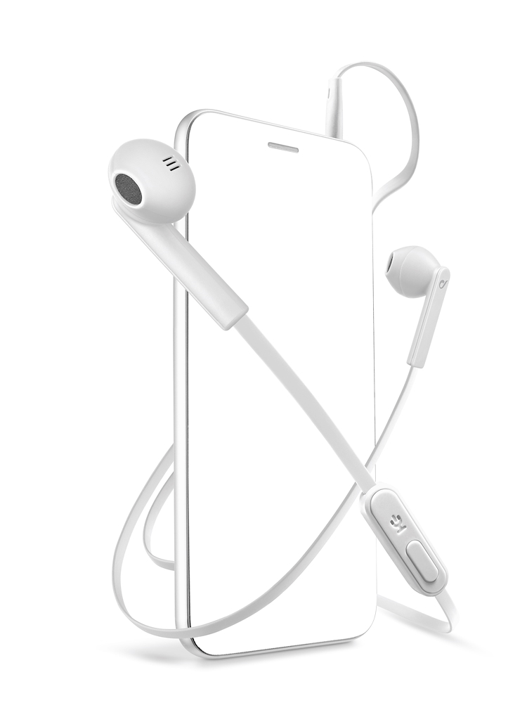 CELLULAR LINE MANTISW - MANTIS 3.5mm Kopfhörer Weiß