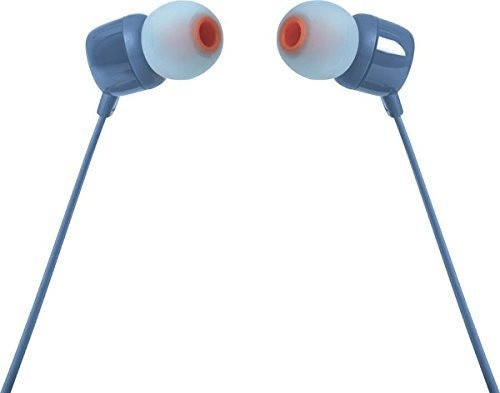 JBL JBLT110BLU - T110 In-Ear Kopfhörer, blau