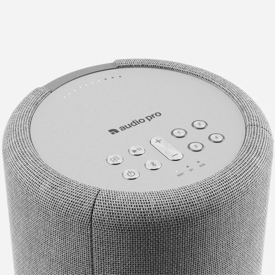 AUDIO PRO 155297 - Audio Pro A10 WLAN-Lautsprecher Hellgrau