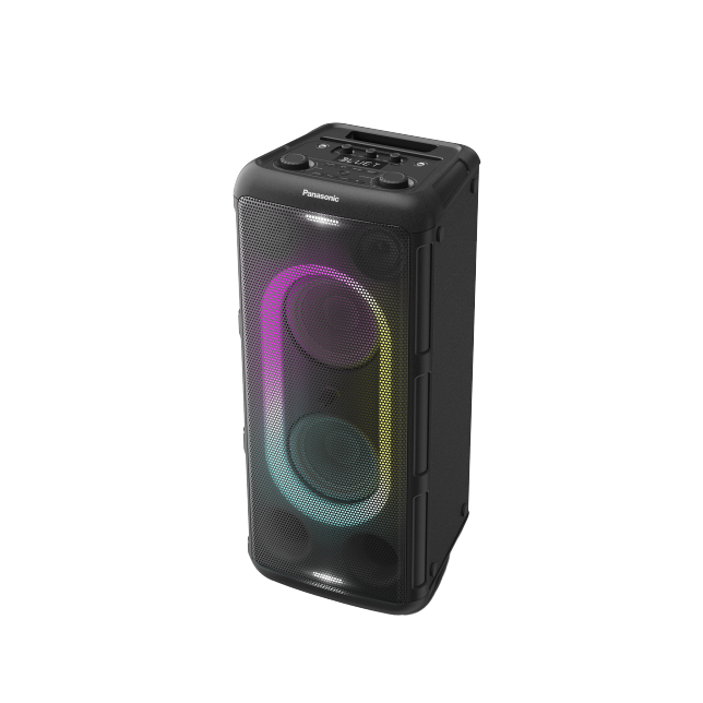 PANASONIC SCTMAX45EK - Party Lautsprecher mit Bluetooth und Lichteffekten