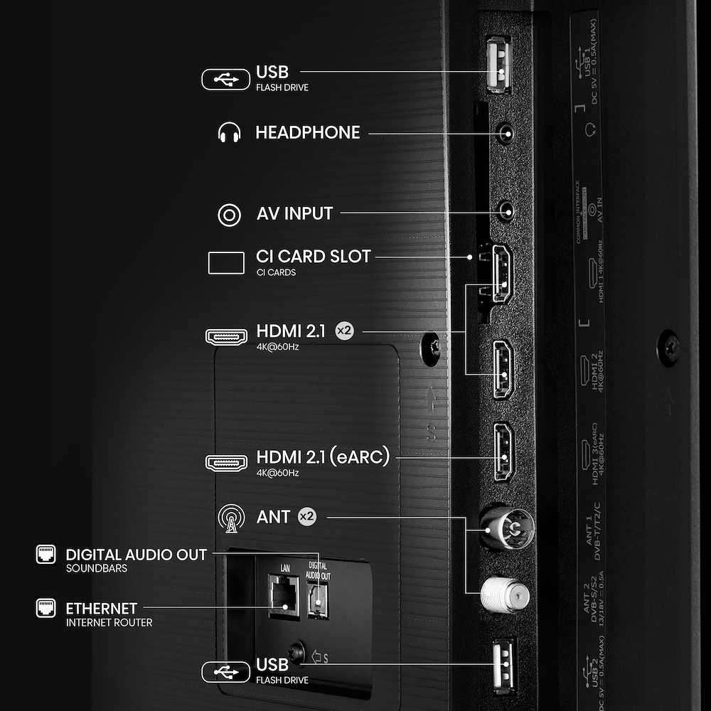 HISENSE 75E79Q - TV QLED 75" 4K
