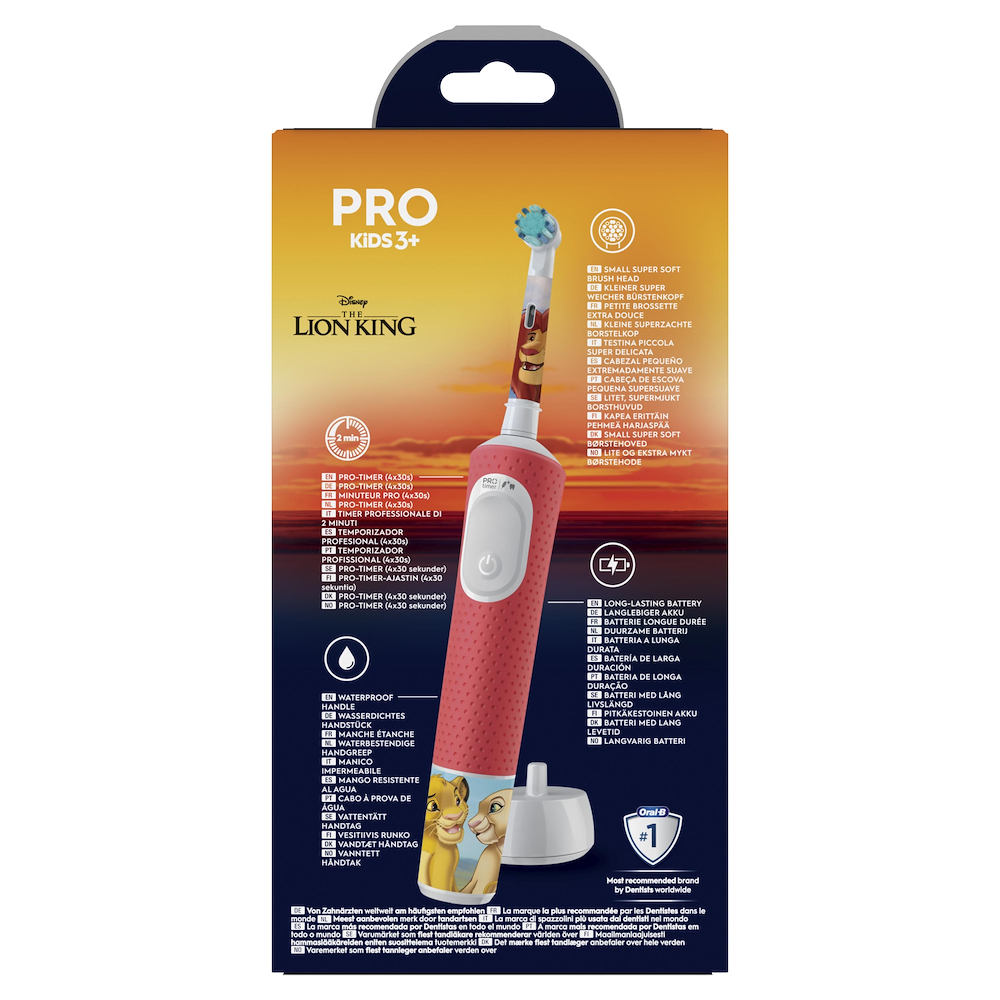 ORAL-B PROKIDSTHELIONKING - Elektrische Zahnbürste Lion King