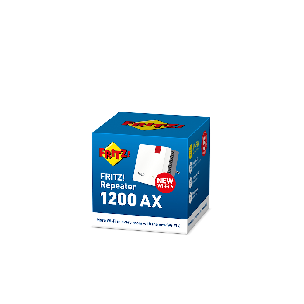 FRITZ! 20002973 - Repeater 1200 AX Wi-Fi 6