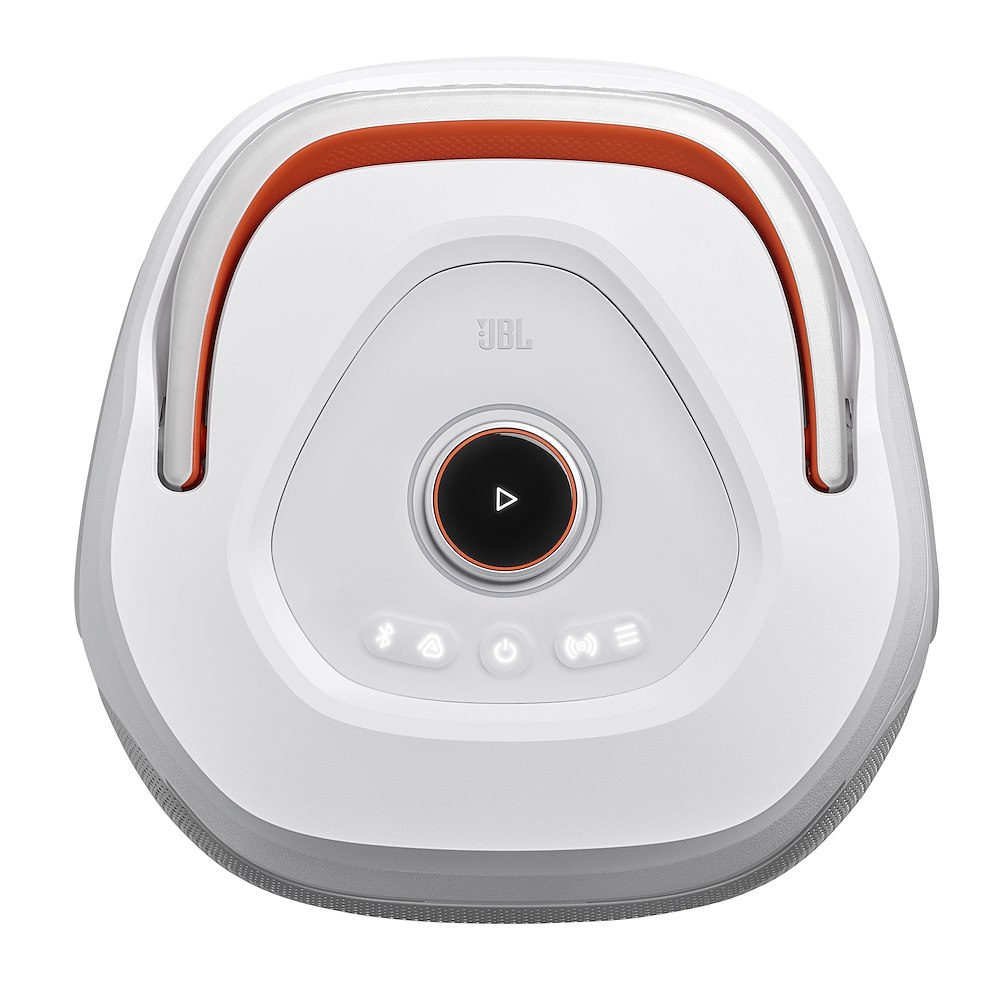 JBL JBLPB130WHTEP - Tragbarer Bluetooth Lautsprecher mit Licht