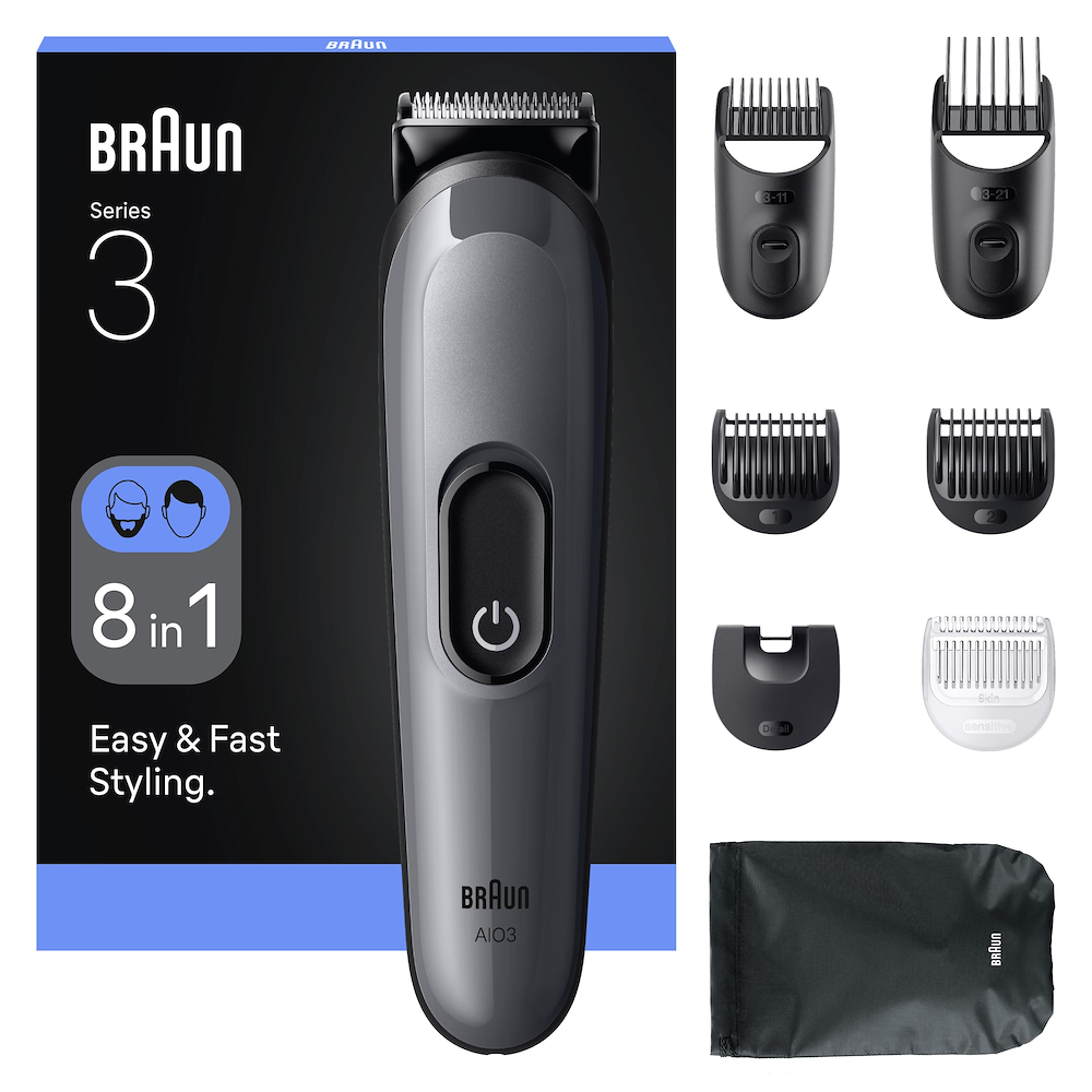 BRAUN AIO3540 - Braun All-In-One Trimmer Series 3 mit 8in1