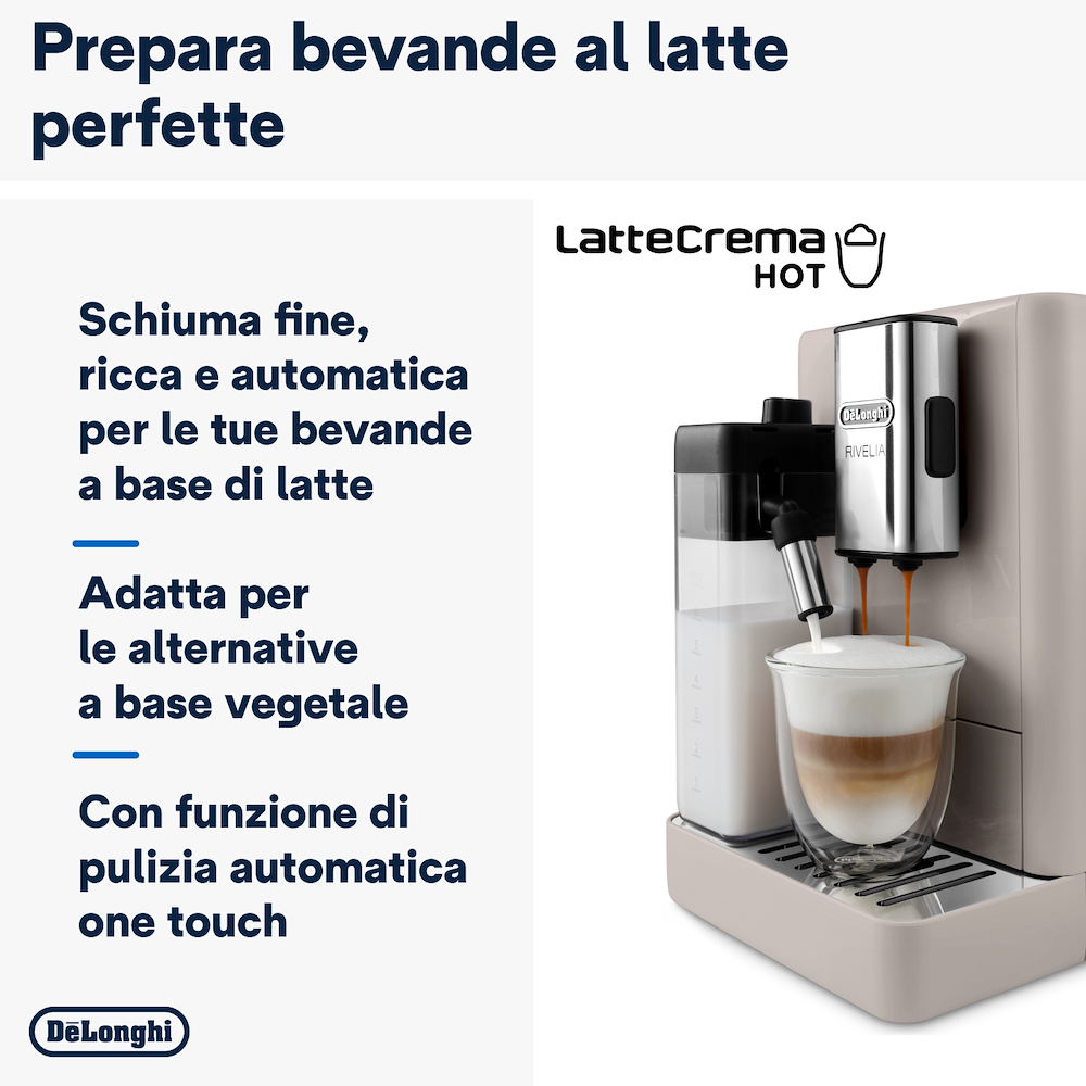 DE LONGHI EXAM44055BG - De'Longhi Rivelia EXAM440.55.BG Kaffeevollautomat