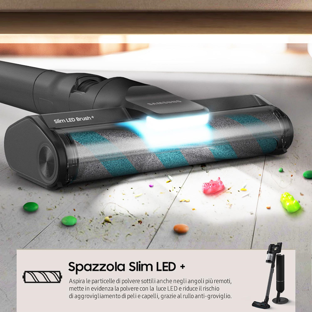 SAMSUNG VS28C9784QK - Samsung BESPOKE Jet AI Akku-Staubsauger VS28C9784QK