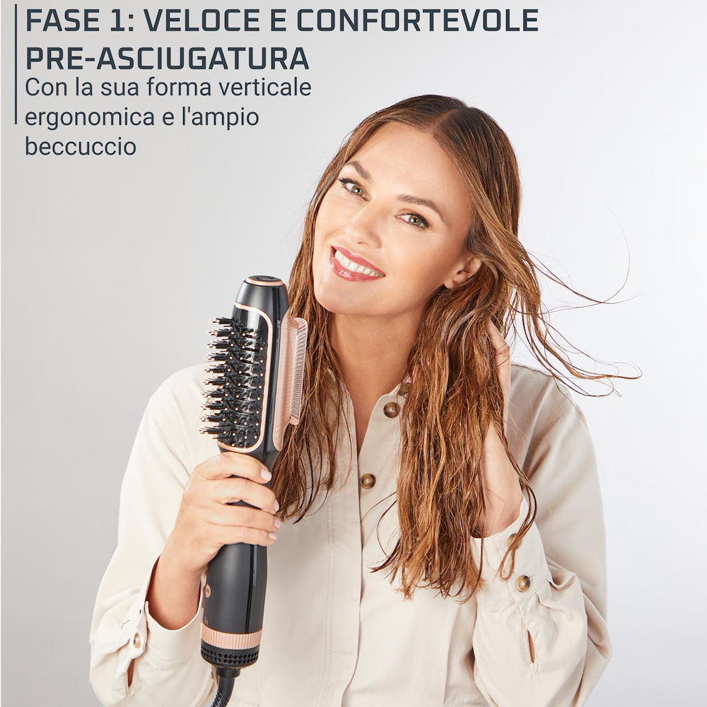 ROWENTA CF9840 - Rowenta Reverso 2-in-1 Haartrockner und Warmluftbürste