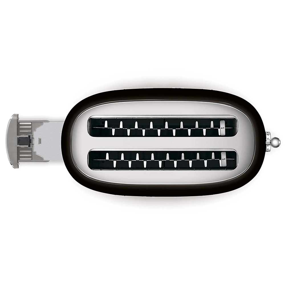 SMEG TSF02BLEU - 50's Style Toaster Schwarz