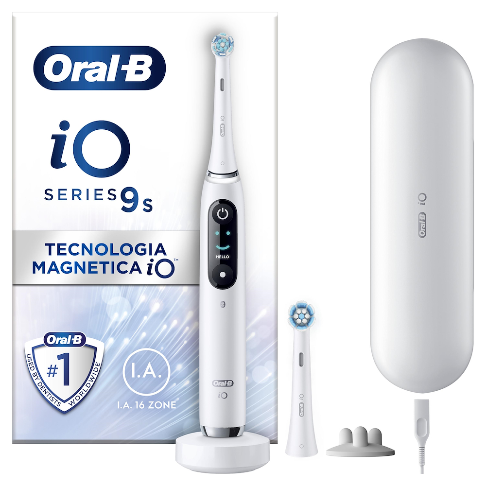 ORAL-B IO9SWHITE - Oral-B iO Series 9 Elektrische Zahnbürste White Alabaster