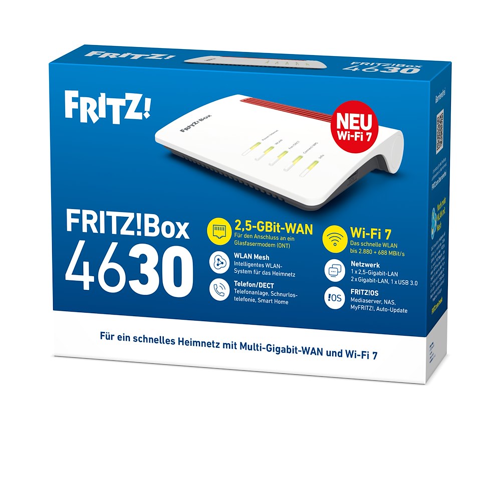 FRITZ! 20003165 - Internationaler Router WiFi 7