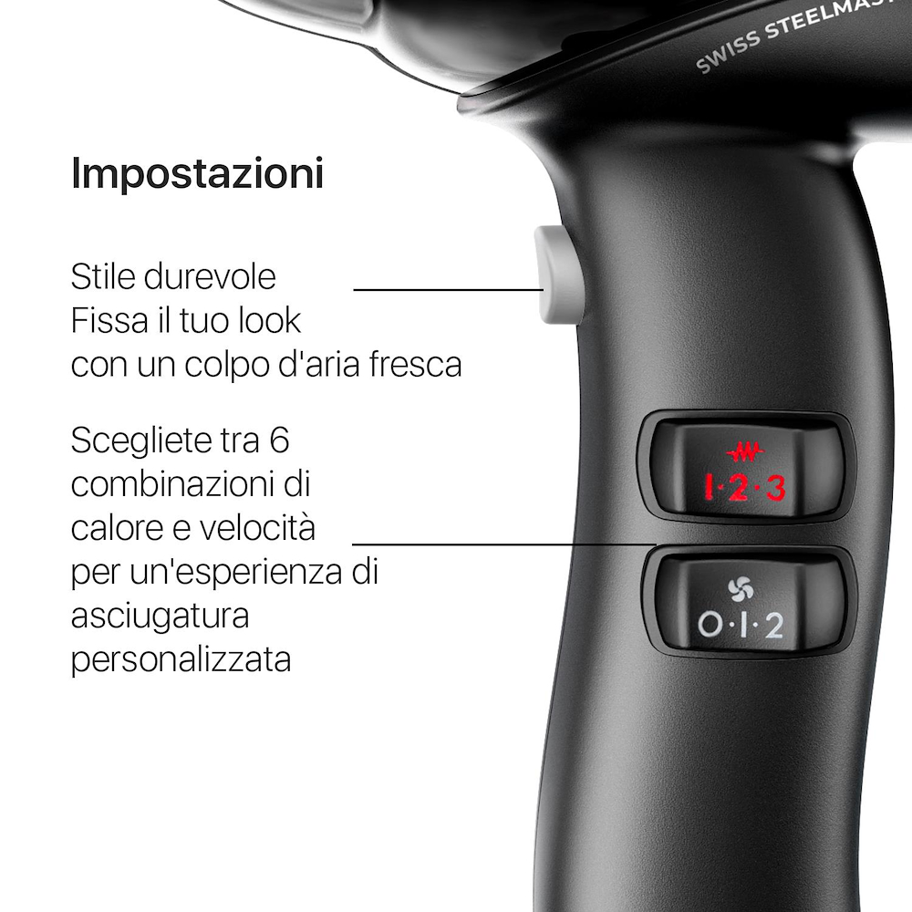 VALERA SM58801 - Haartrockner 2100W 6 Temperaturstufen