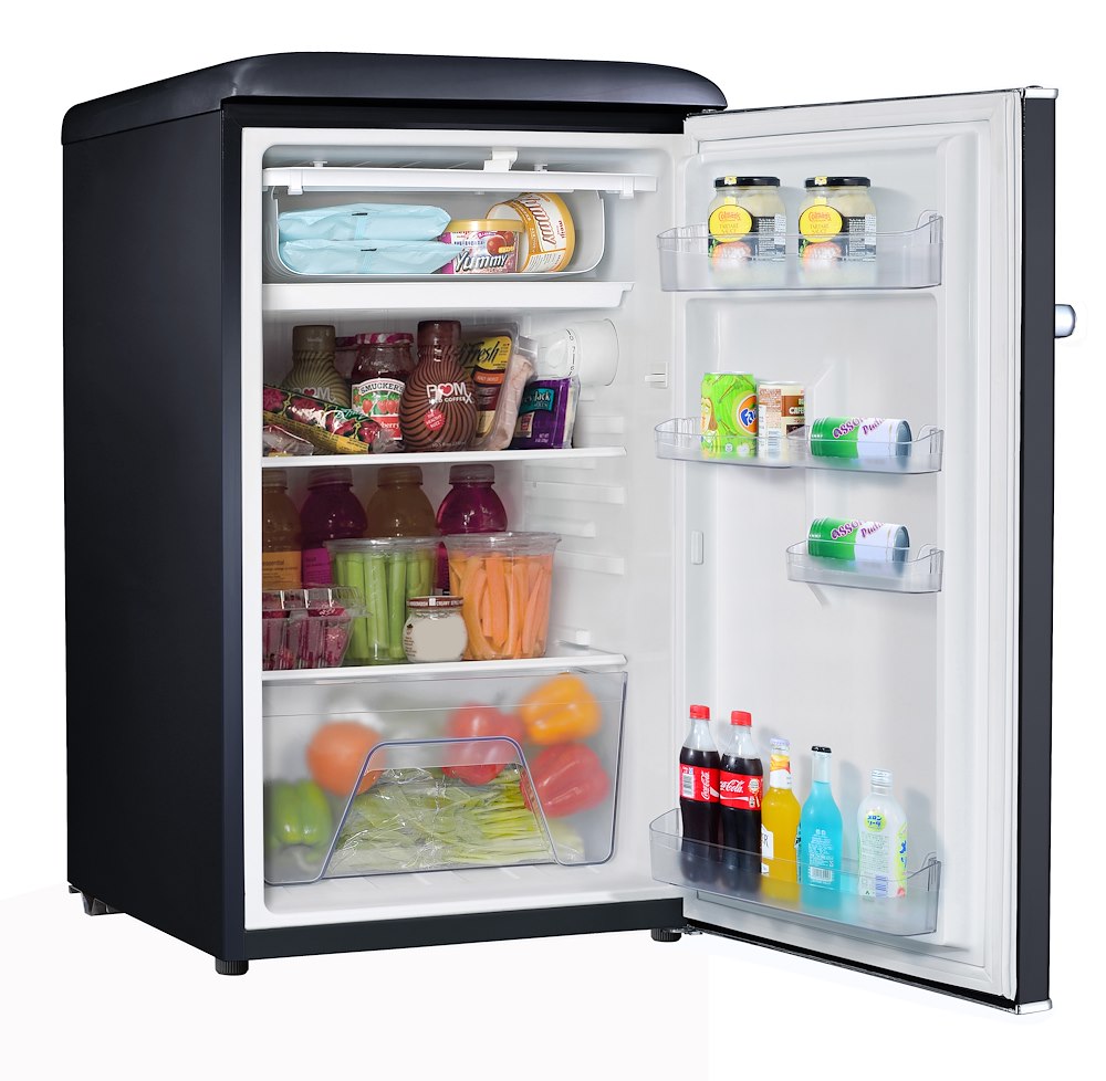 SMARTWAY WGFT103SMKE0 - Tischkühlschrank 95L Schwarz