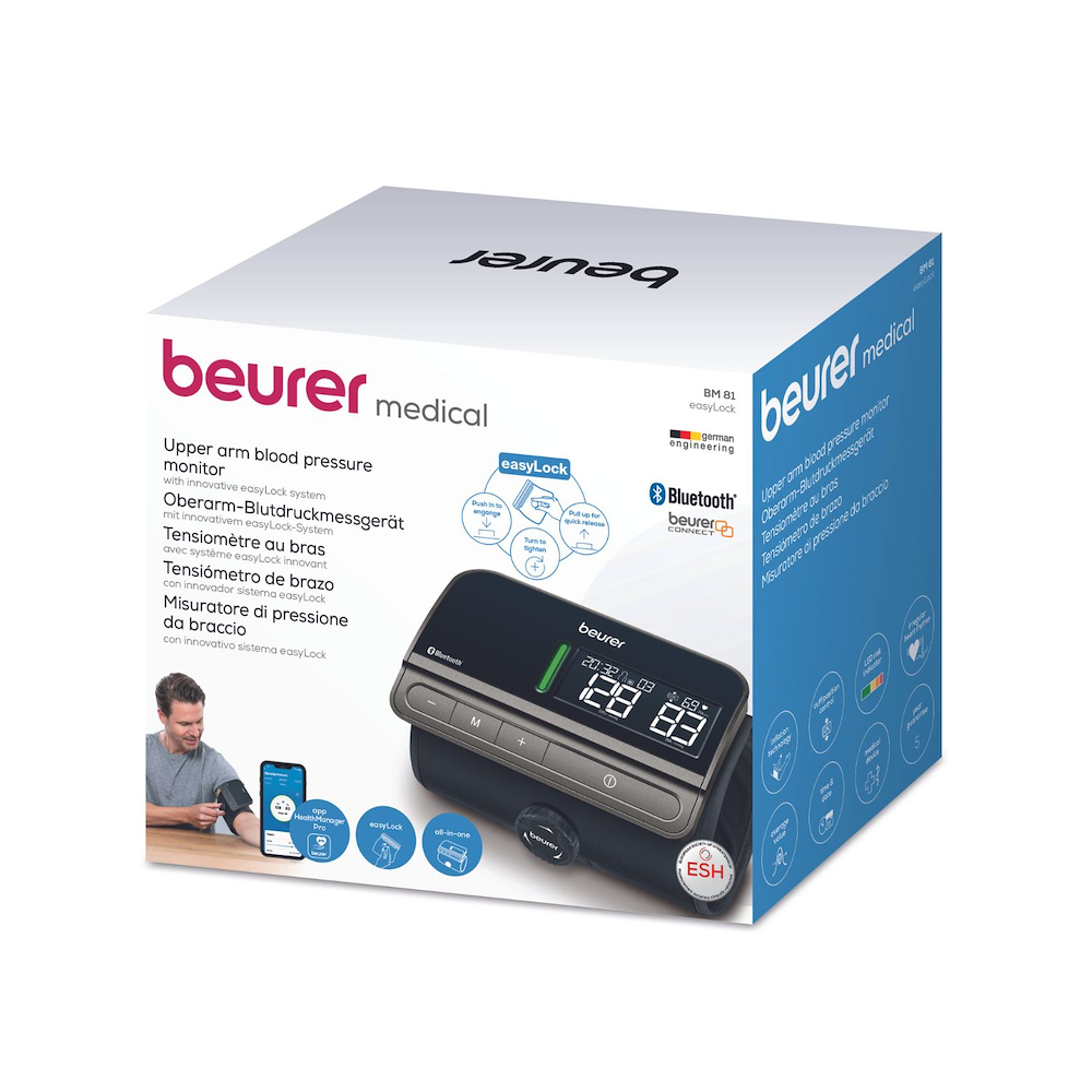BEURER BM81 - Oberarm-Blutdruckmessgerät BM81 easyLock