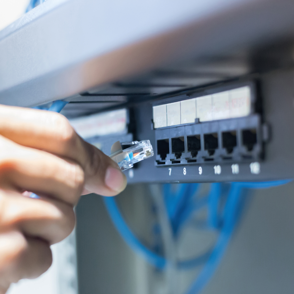 EKON ECITLAN818G - Netzwerkkabel CAT 8 RJ45 1.8 m