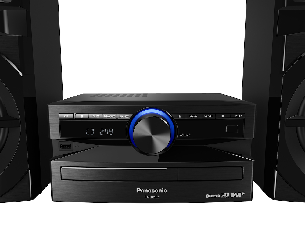 PANASONIC SCUX102EK - Panasonic 300W Mini Hi-Fi System