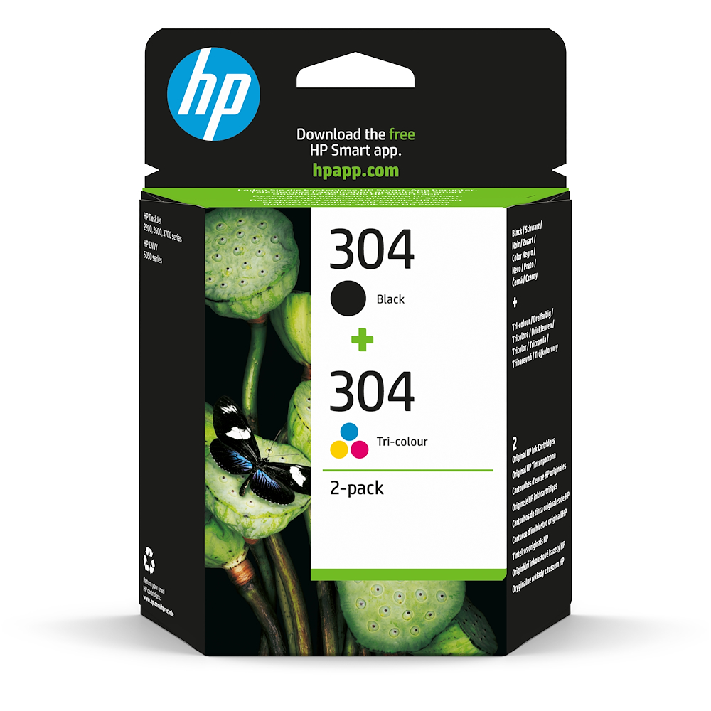 HP 3JB05AEBL - 304 Kombi-Pack Tintenpatronen