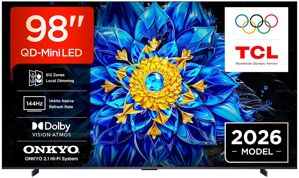 TCL 98P8L - 55" QD-Mini LED TV 4K HDR