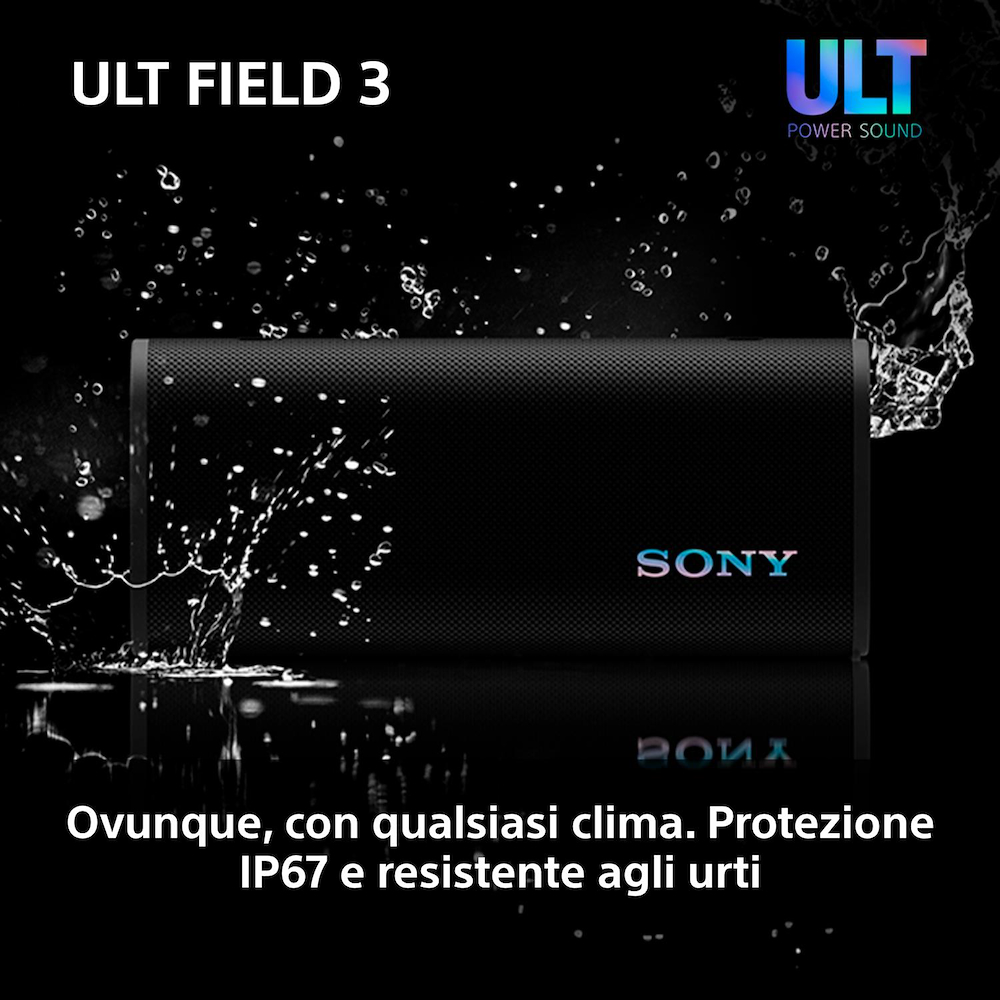 SONY SRSULT30W - Tragbarer Bluetooth Lautsprecher IP67