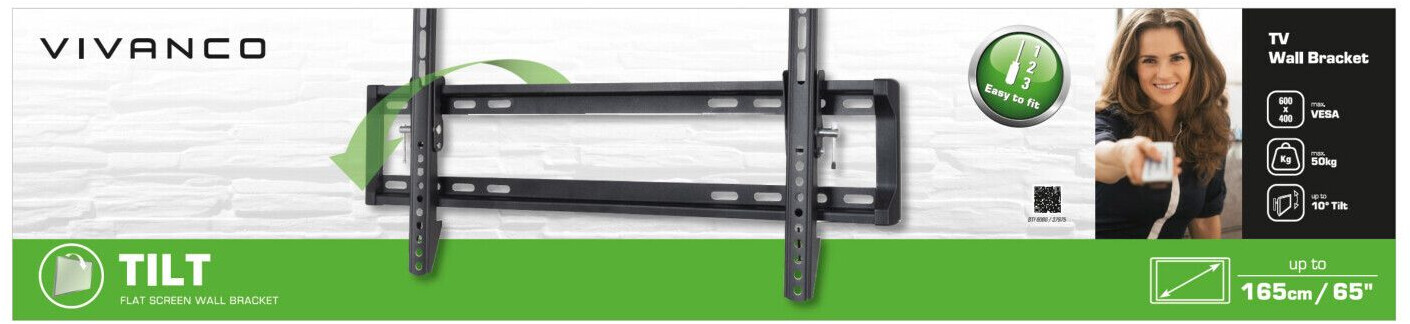 VIVANCO BTI6060 - Vivanco BTI 6060 – Neigbare TV-Wandhalterung